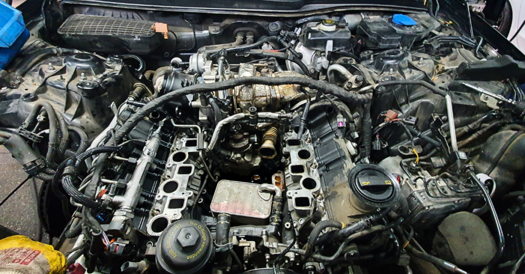 uszczelnienie v audi 3.0 tdi a6